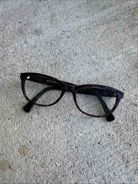 Ralph Lauren Tortoiseshell Cat-Eye Optical Frames RA 7078 52/17